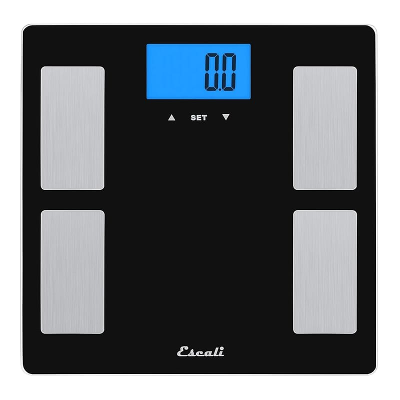 Escali USHM180G Glass Body Muscle Digital Scale
