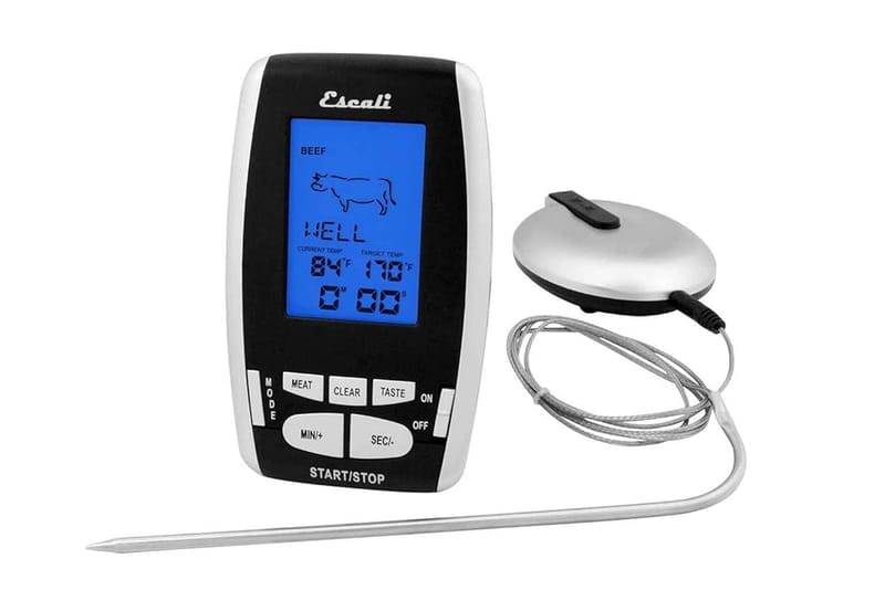 Escali DHRW1 Wireless Thermometer, Silver