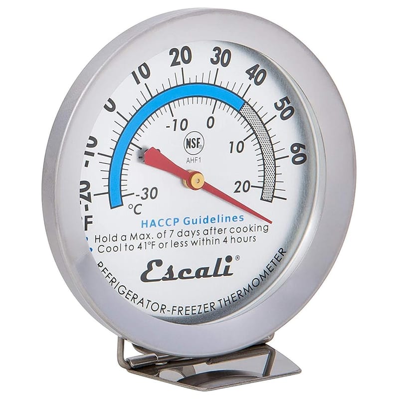 Escali AHF1 Refrigerator/Freezer Thermometer