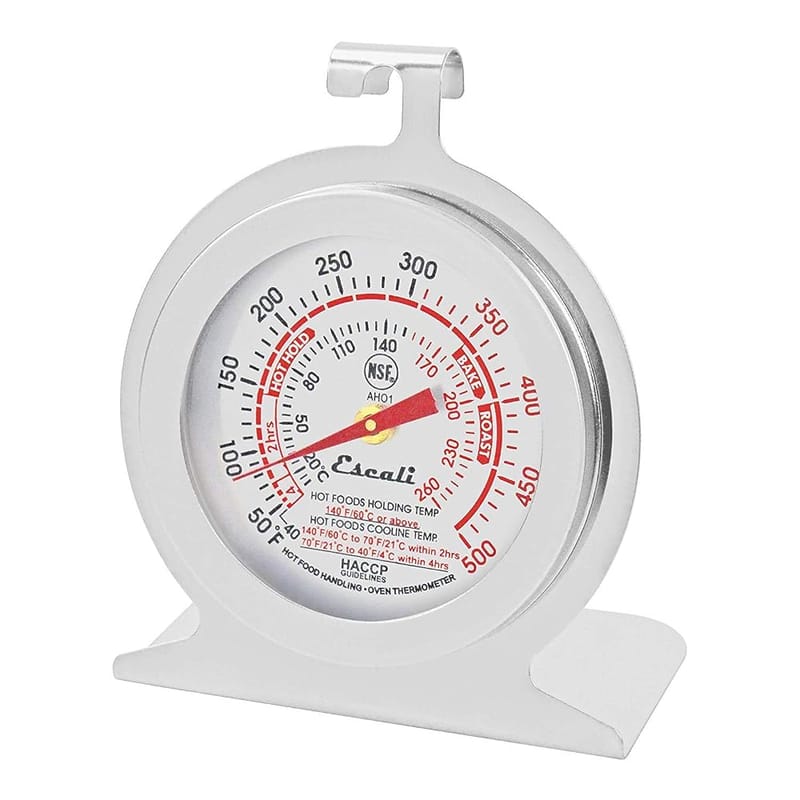 Escali AH01 NSF-Listed Thermometer, Silver