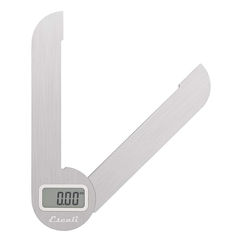 Escali Space-Saving Scale, Stainless Steel
