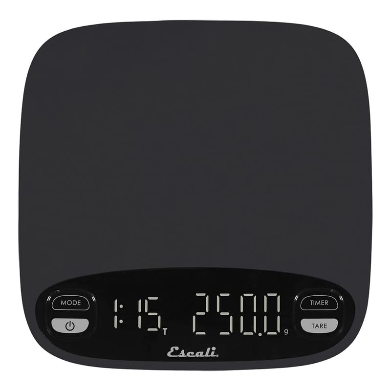 Escali Versi Coffee Scale with Timer, Rechargeable